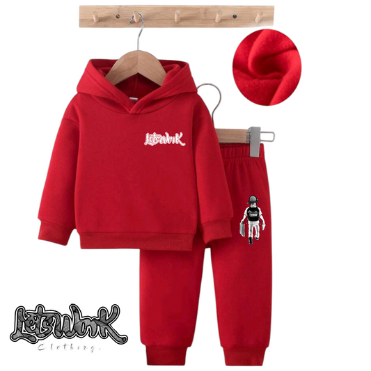 Red Baby Jogger set