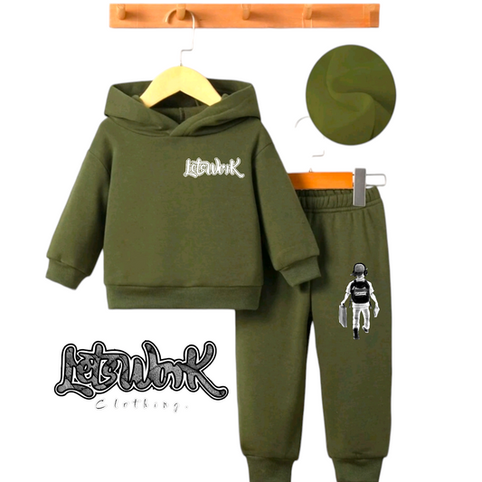 Green Baby Jogger set